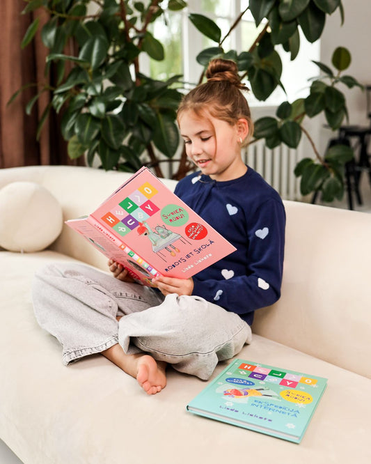 Grāmatu komplekts ieskats tehnoloģiju pasaulē ''Sveika, Rūbij!''