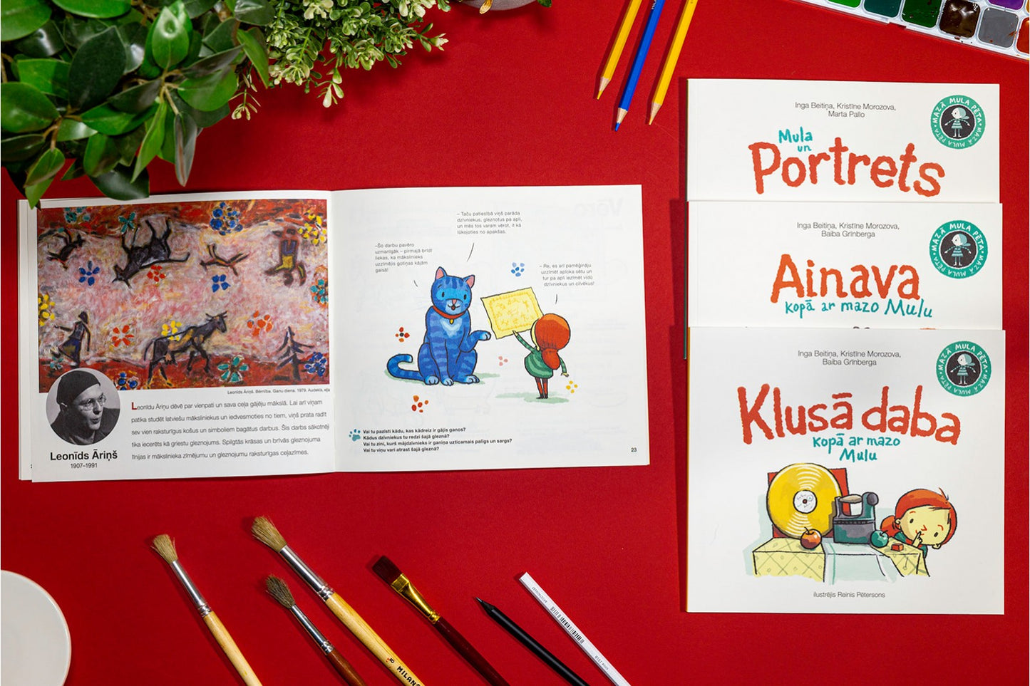 Grāmatu sērija "Mazā Mula pēta"