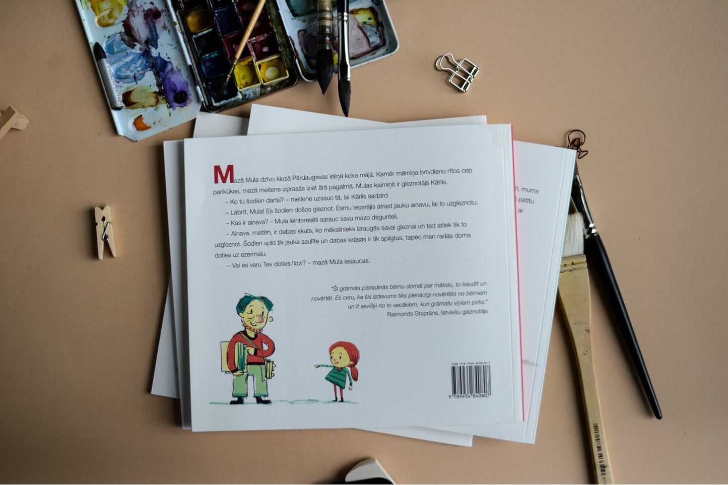 Ainava kopā ar mazo Mulu