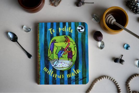 Te pelīte miltiņus mala