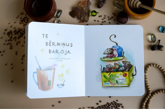 Te pelīte miltiņus mala