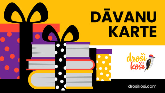 Droši koši dāvanu karte digitālā formātā