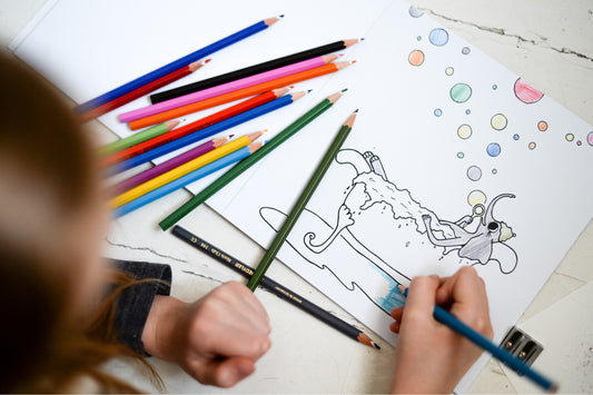 Pasaule, ko izkrāsot